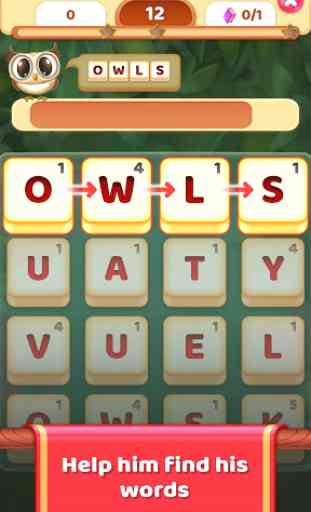 Owls and Vowels: Word Game 2