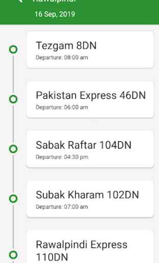 Pak Rail Live - Tracking app of Pakistan Railways 4