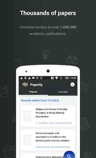 Paperity: Open Academic Papers Reader App 4