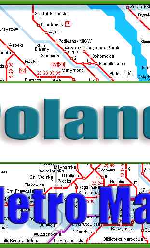 Poland Metro Map Offline 1