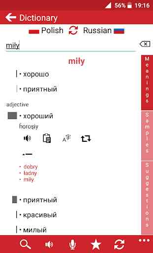 Polish - Russian : Dictionary & Education 2