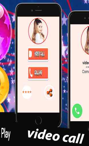 Pretty Ariana Grande: Fake Video Call And Chat 1
