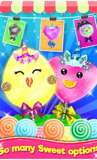 Rainbow Cotton Candy - Cooking Game 2