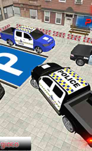Reale Polizia Auto Parcheggio Giochi 1