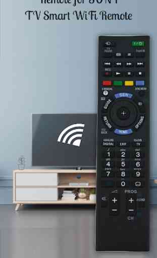 Remote for Sony TV Smart WiFi Remote 2