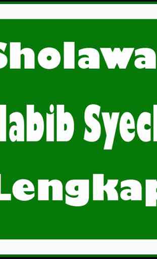 Sholawat Habib Syech Lengkap 1