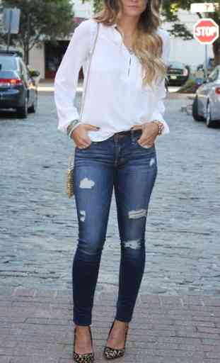 Strappato Jeans Skinny Idee 1