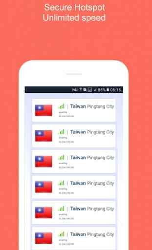 Taiwan VPN Master - Express VPN Speed 3