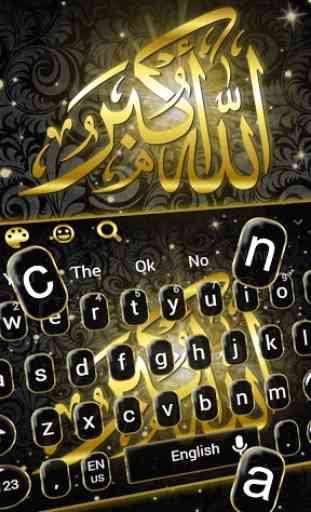 Tastiera d'oro di Allah 2