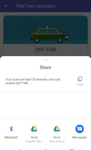 Thai Taxi Fare Calculator 4