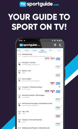 TV Sport Guide.com - Live sport on TV 1