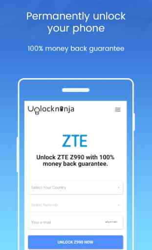 Unlock ZTE Phone - Unlockninja.com 2