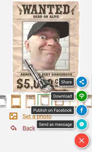 Wanted Poster Photo Editor 2