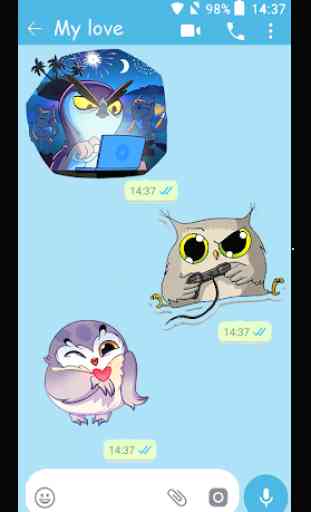 WAStickerApps OWL for WhatsApp 3