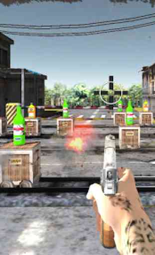 3D Bottle Shoot : Gun Shooting Games 1
