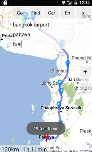 3D Thailand: Maps + GPS 2