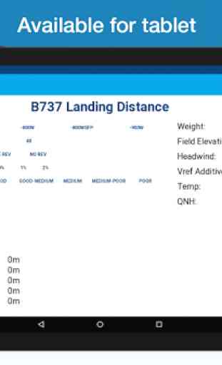 B737 Landing Distance Calculator 3