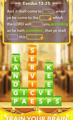 Bible Word Heaps - Connect the Stack Word Game 2