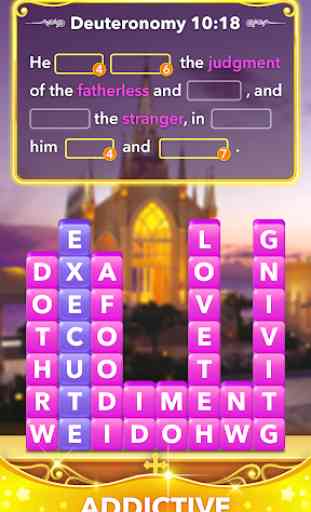 Bible Word Heaps - Connect the Stack Word Game 4