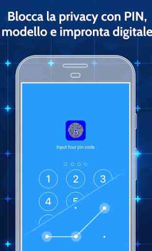 Blocco App Con Impronta Digitale E Password 2