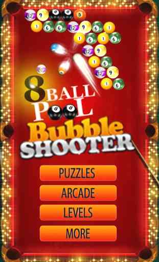Bubble shooter 2017 : New 8 Ball Pool Shooter Game 1