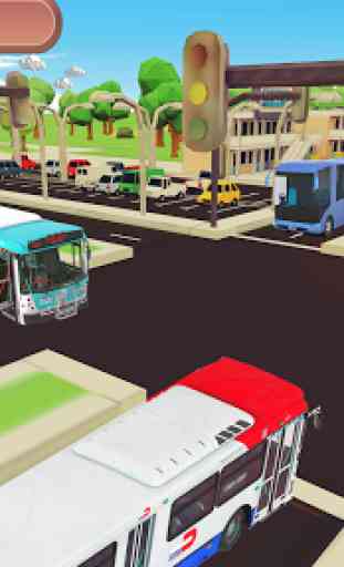 City bus driving game 2019 4