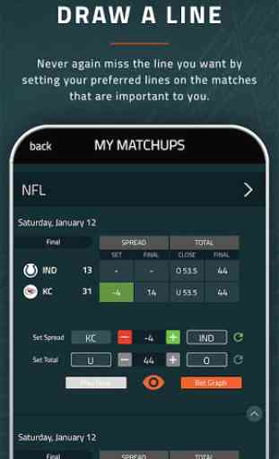 Covers Live – Sports Betting Manager App 2
