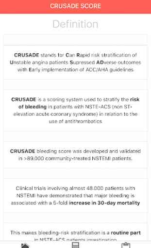 CRUSADE Risk Score for ACS: Stratify Bleeding Risk 2