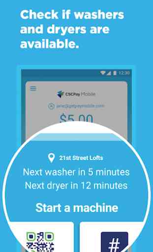 CSCPay Mobile - Coinless Laundry System 4