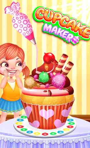 Cupcake Game: Cupcake Maker Cooking Games 1