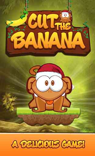 Cut The Banana: Monkey Rope 1