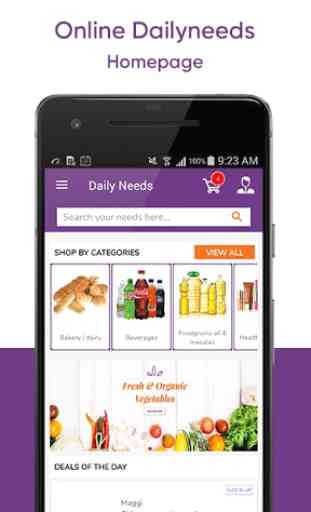 Daily Needs - Online Grocery Shopping 1