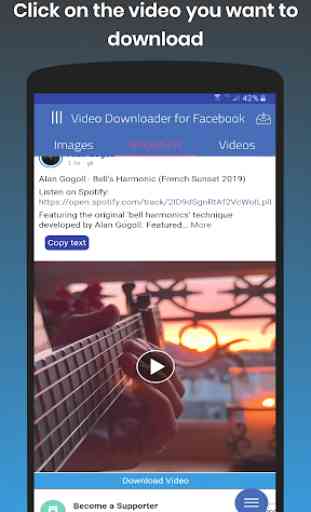 Downloader video per Facebook 2