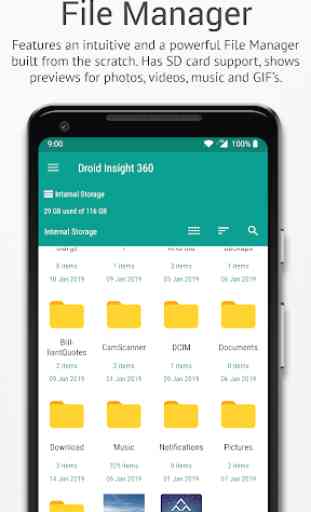 Droid Insight 360: File Manager, App Manager 2