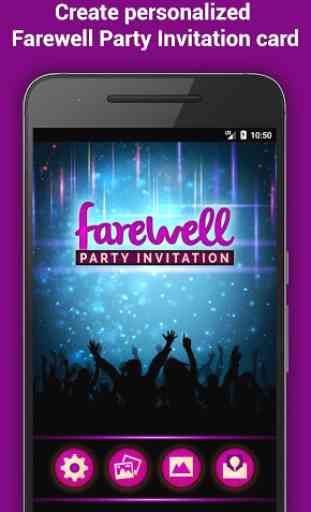 Farewell Party Invitation Maker 1