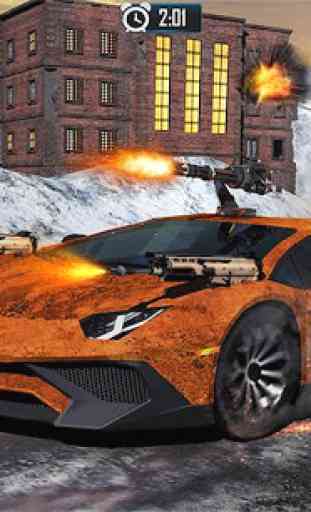 Furious Death Car Snow Racing: Armored Cars Battle 1