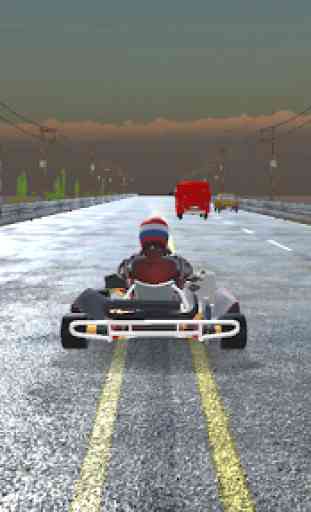 Go-Kart Traffic Racer - Buggy Racing 2