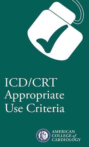 ICD-CRT Appropriate Use 1