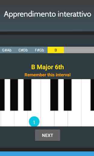 Imparare accordi di pianoforte e scale 2