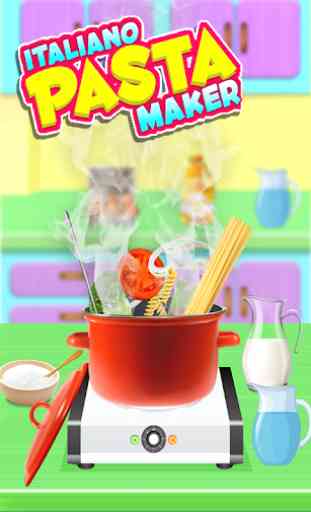 Italiano Pasta Maker - Kids Food Cooking Games 1