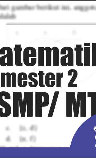 Kelas 7 SMP / MTS Mapel Matematika Semester 2 1