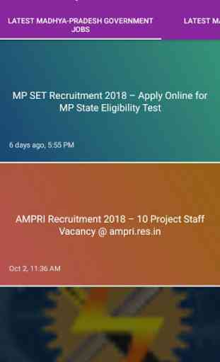 Madhya Pradesh Rojgar Samachar - Job Alert 2018 2