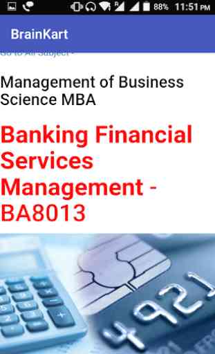 MBA Study App 4