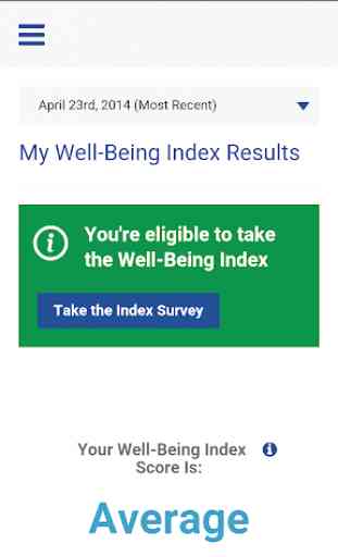 My Well-Being Index 3