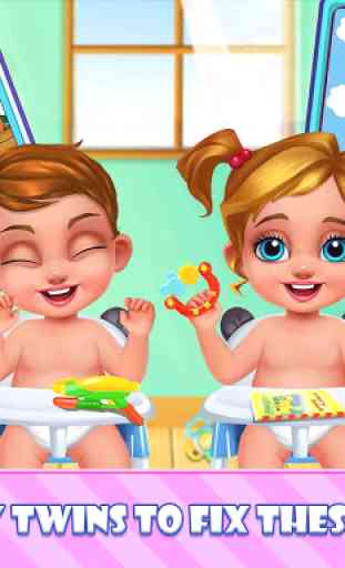 Neonato Sweet Baby Twins 2: Baby Care & Dress Up 3