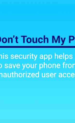 non toccare il mio telefono: antifurto e sicurezza 2