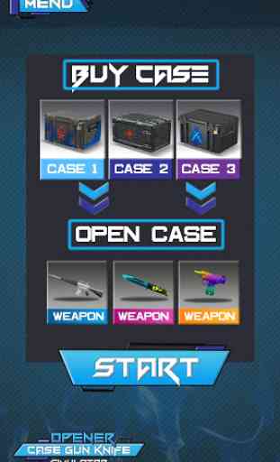 Opener Case Gun Knife Simulator 1
