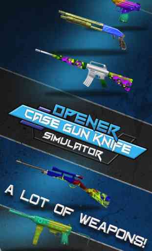 Opener Case Gun Knife Simulator 3