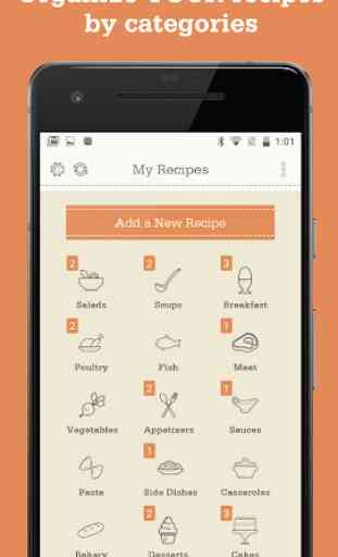 OrganizEat - Recipe Keeper & Organizer Cookbook 2