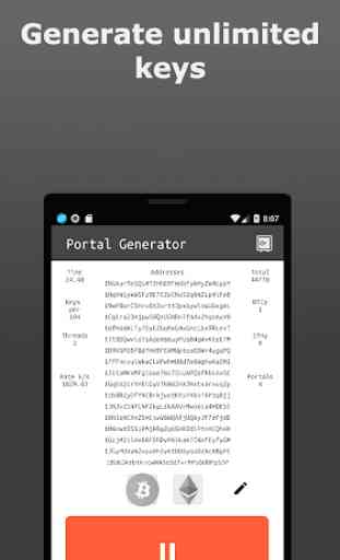 Portals : Crypto Wallet Generator - Bitcoin 1
